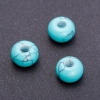 Pandora-Perle Türkis 14×10 mm, Lochdurchmesser 5 mm