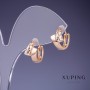 Ohrringe Xuping 8×12 mm «18K-Vergoldung»