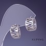 Xuping Ohrringe Rhodiumbeschichtung 12×10 mm