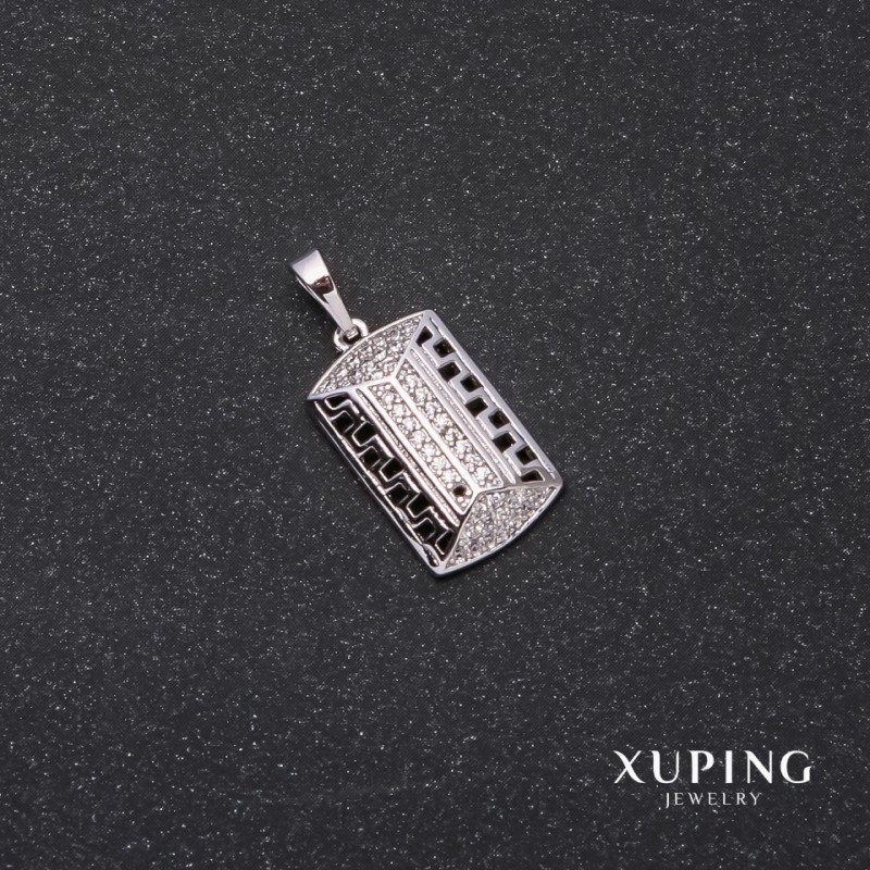 Anhänger Xuping 25×19×12 mm Rhodiumbeschichtung