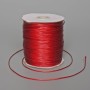 Rote gewachste Schnur, Durchmesser 1,5 mm, Spule, Länge 150 m