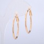 Ohrringe Xuping mit Vergoldung 18K, Dicke 2 mm, Durchmesser 40 mm